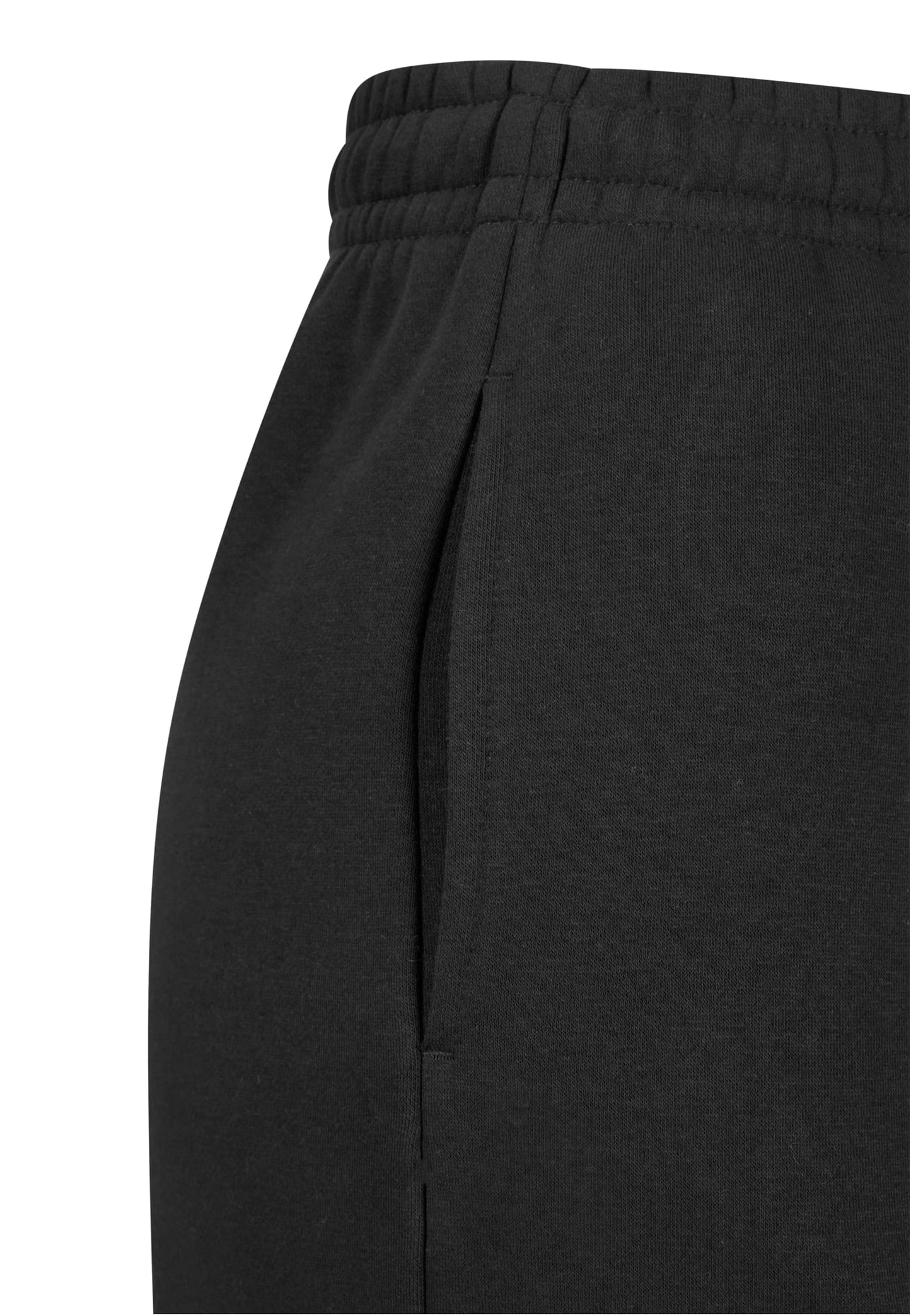 Ladies Fluffy Sweatpants NC Black & White