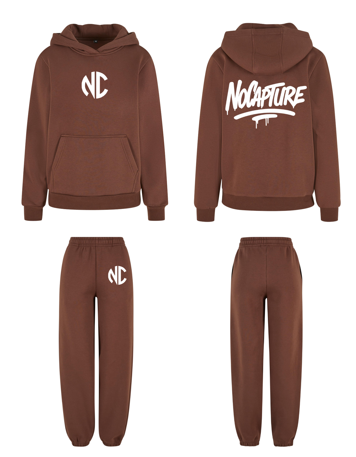 Lady Chocolatebrown Fluffy Set